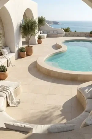 carrelage terrasse FRAME MARFIL 100x100 cm effet béton antidérapant R11 Quantité Limitée
